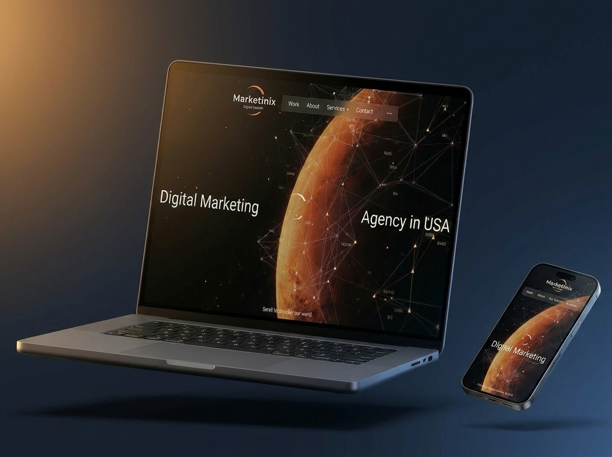 Marketinix digital marketing agency website