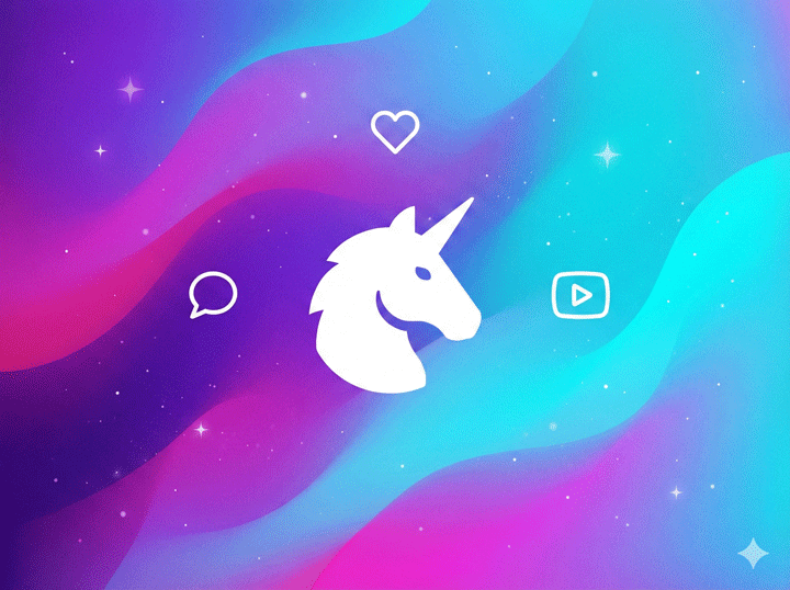 The Social Unicorn marketing agency website